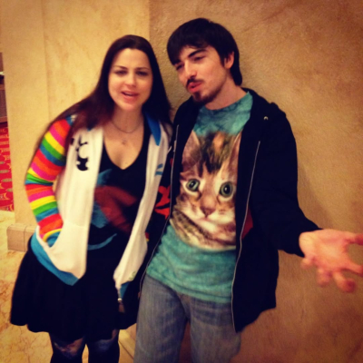 Amy & Her brother Robby
